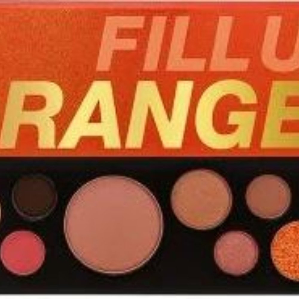 Touch In Sol Fill Up Orange Eyeshadow Pallet